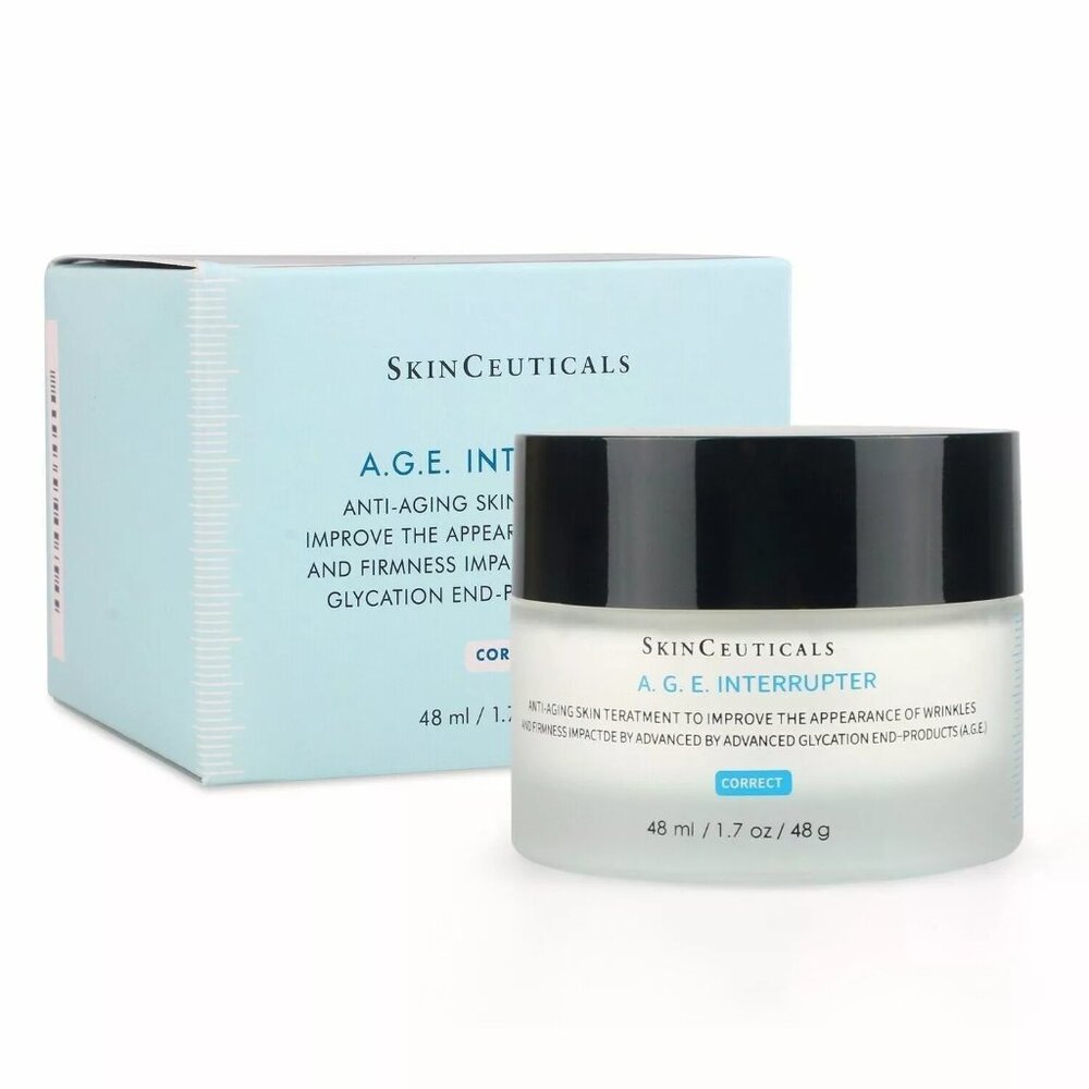 New Unopened SkinCeuticals A.G.E. Interrupter Wrinkle Cream 1.7oz  For All Skin